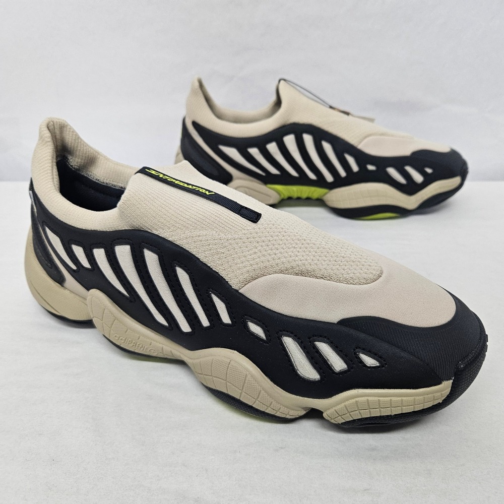 Adidas Intimidation SLO Slip-On Shoes JS0824 Wonder Beige Black Mens‎ Size 11.5